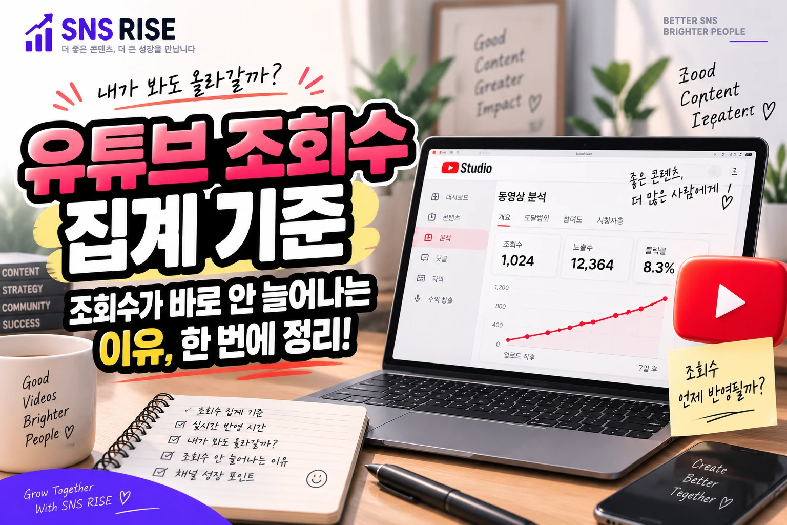 유튜브 조회수 집계 기준｜내가 봐도 올라갈까? 조회수가 바로 안 늘어나는 이유